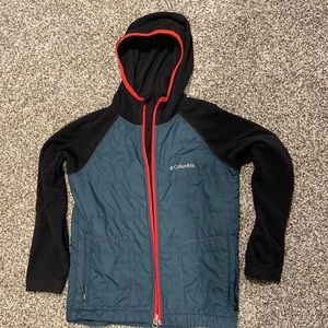Boys Columbia Hooded Jacket Size 8
